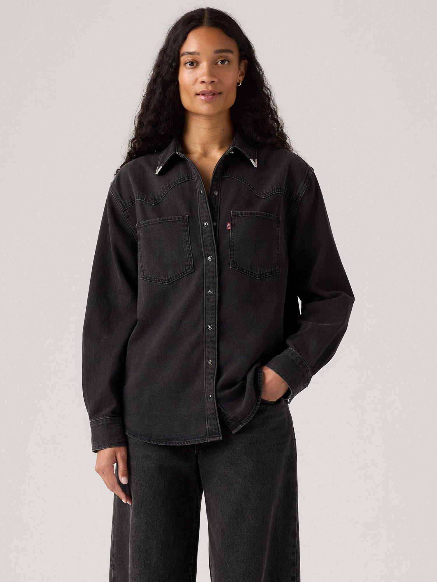 Levi's Teodora West Buttoned Denim Cotton Shirt