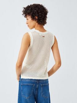 Levi's Adrienne Crochet Knit Top, White - view 2, White