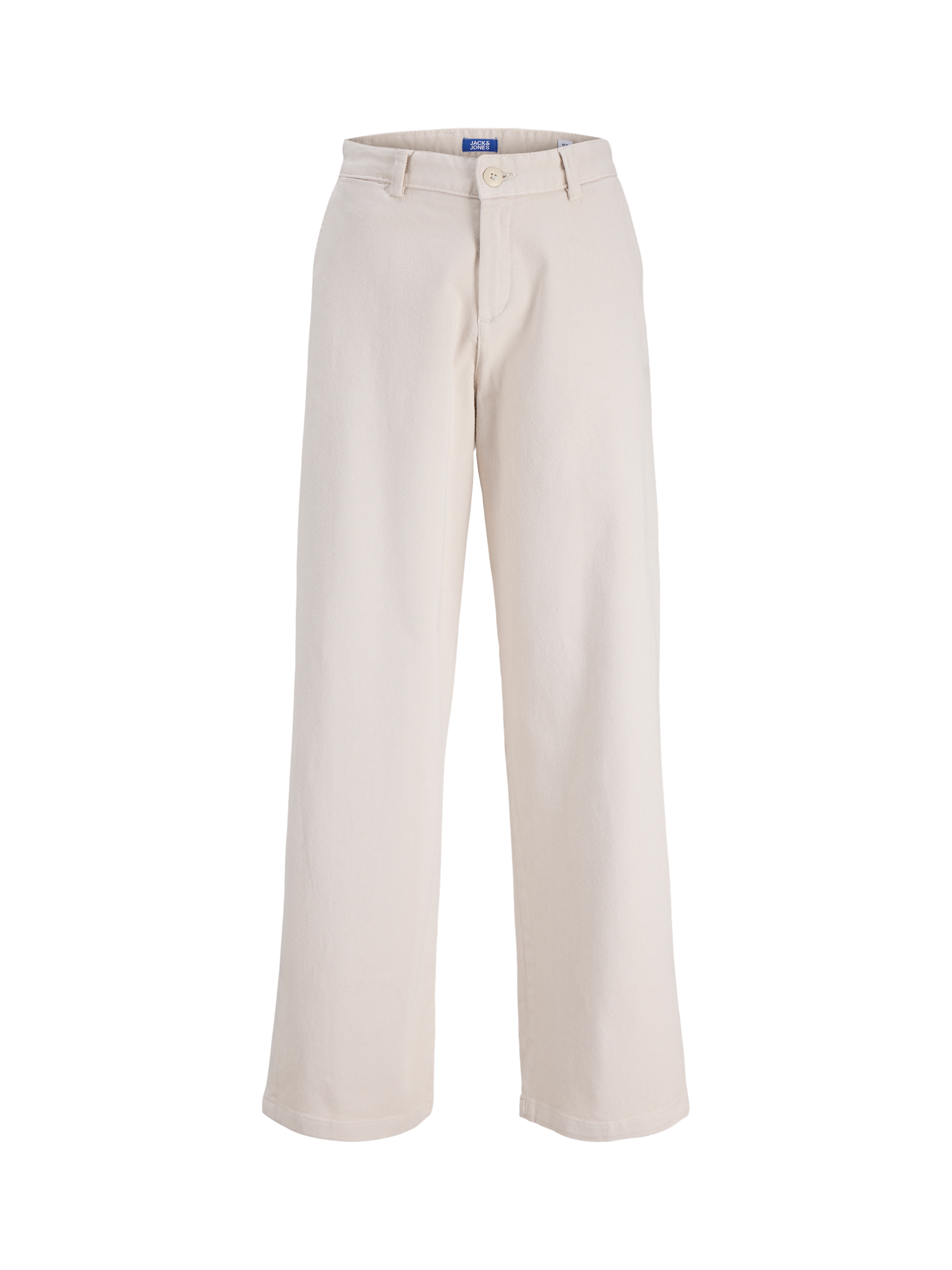 Product image 1 of 4, which shows Jack & Jones Kids' Cotton Blend Straight Chinos, Moonbeam, 8 years