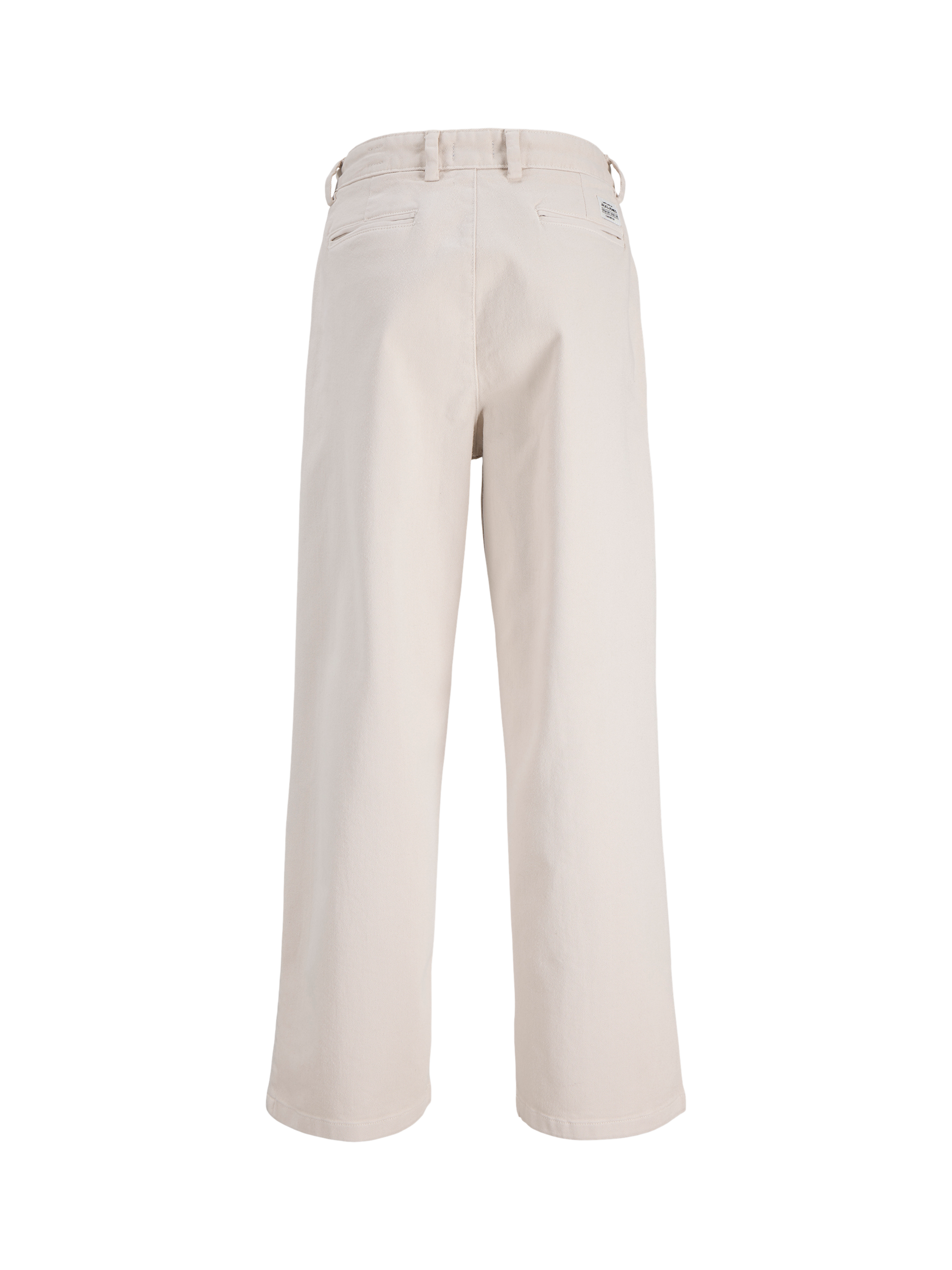 Product image 2 of 4, which shows Jack & Jones Kids' Cotton Blend Straight Chinos, Moonbeam, 8 years
