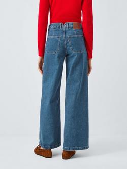Levi's 728 High Rise Tailored Wide Leg Jeans, Mosey Mid Stone - view 2, Mosey Mid Stone