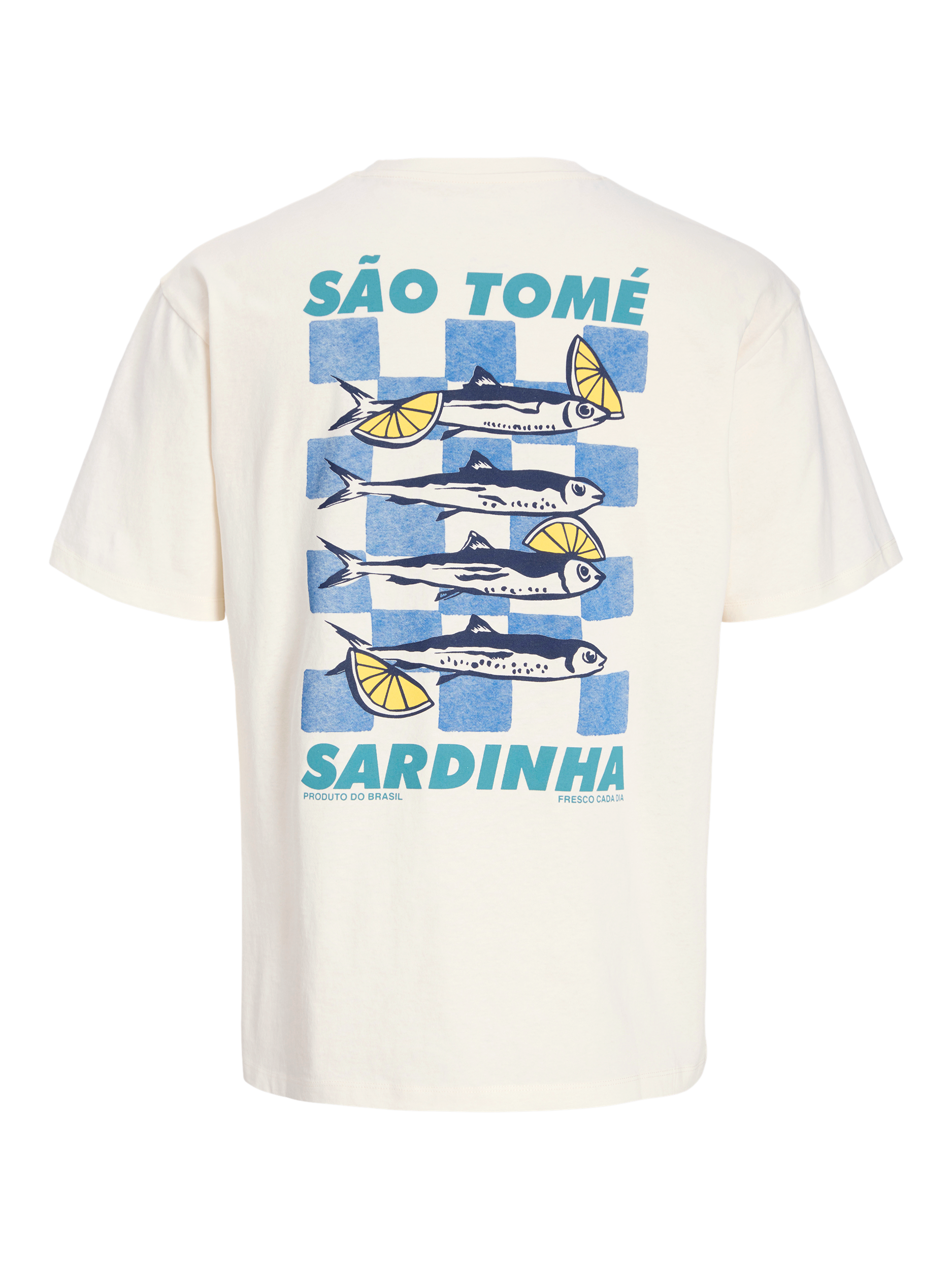 Product image 2 of 2, which shows Jack & Jones Kids' Sardinha T-Shirt, Egret, 8 years