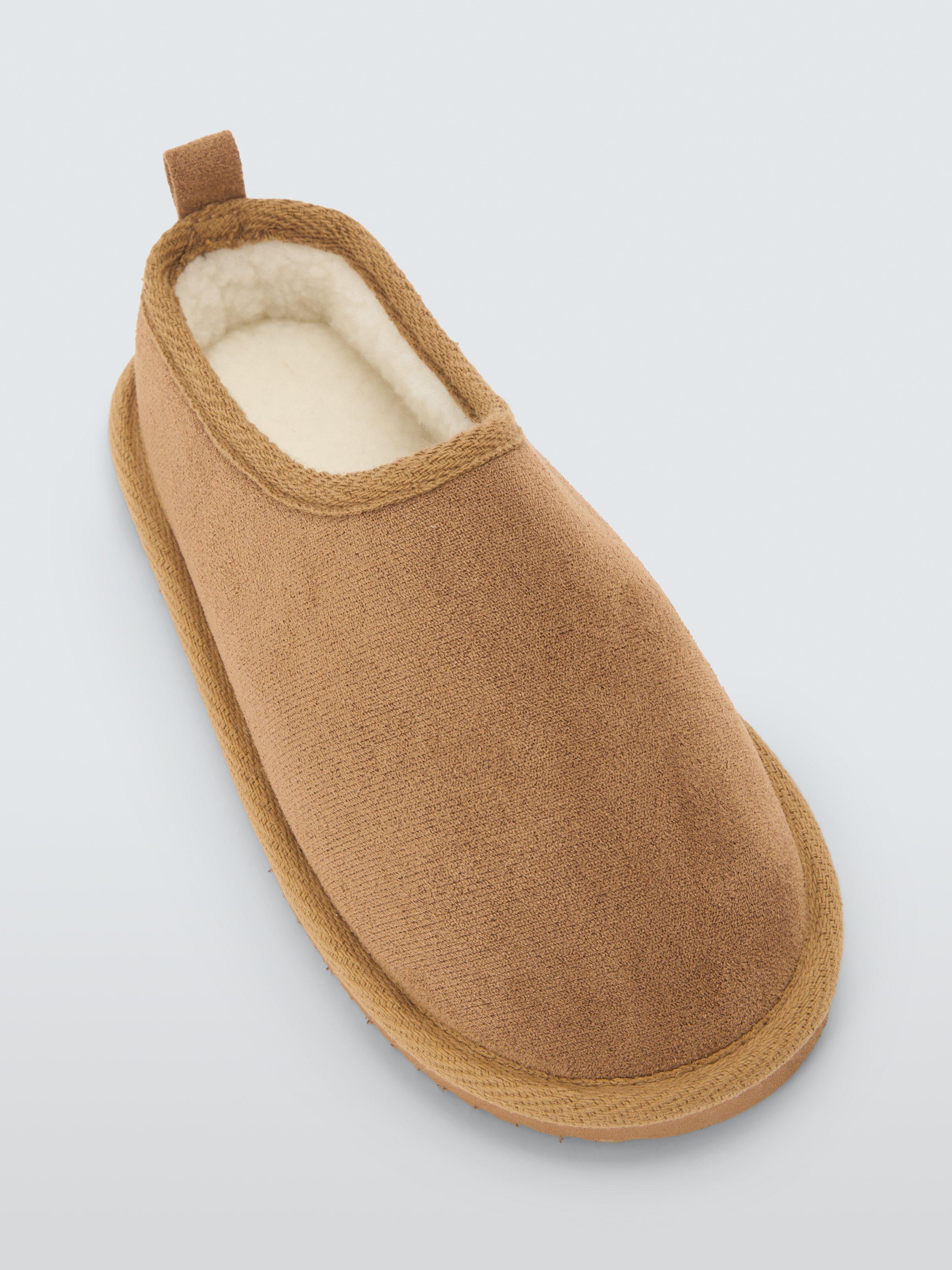 Product image 3 of 4, which shows John Lewis Kids' Chestnut Mule Slippers, Chestnut, 6 Jnr