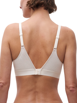 Chantelle C Magnifique Non Wired Support Bra - view 2, Ivory