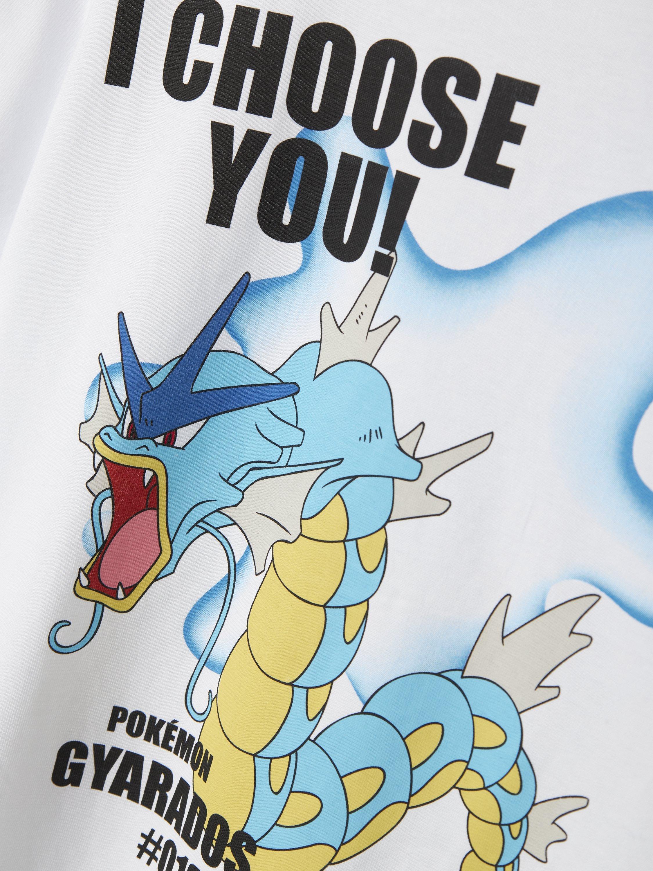 Product image 3 of 3, which shows NAME IT Kids' Cotton Short Sleeved Pokémon T-Shirt, Bright White, 6 years