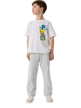 NAME IT Kids' Cotton Short Sleeved Pokémon T-Shirt, Bright White