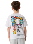 NAME IT Kids' Cotton Short Sleeved Pokémon T-Shirt, Bright White