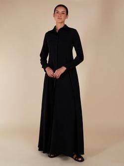 Aab Horizon Maxi Dress, Black, Black