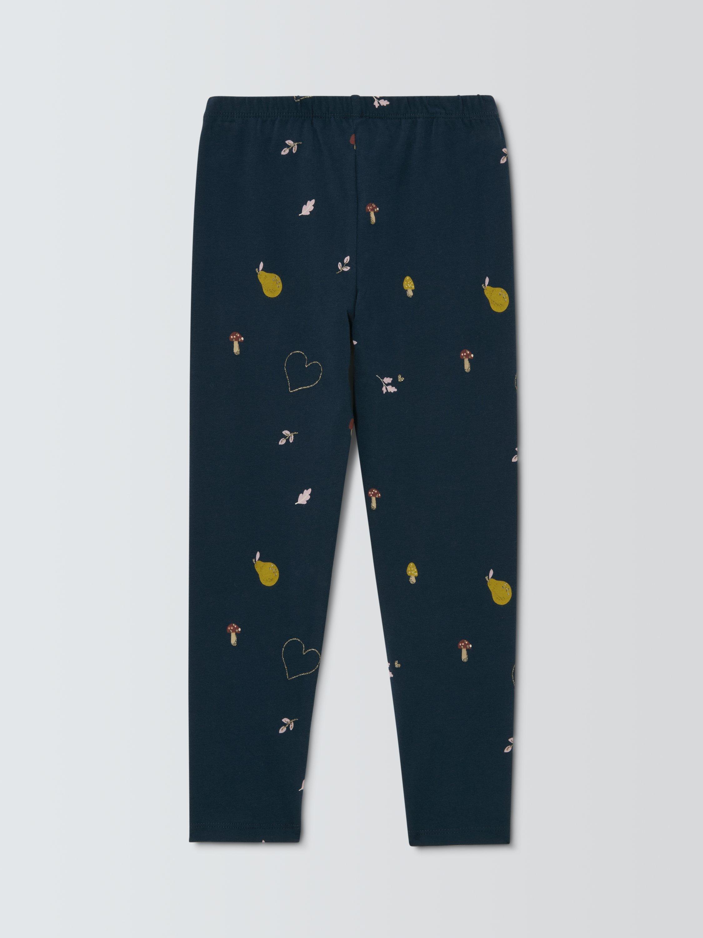 Product image 7 of 7, which shows John Lewis Kids' Forest Floor Leggings, Multi, 3 years