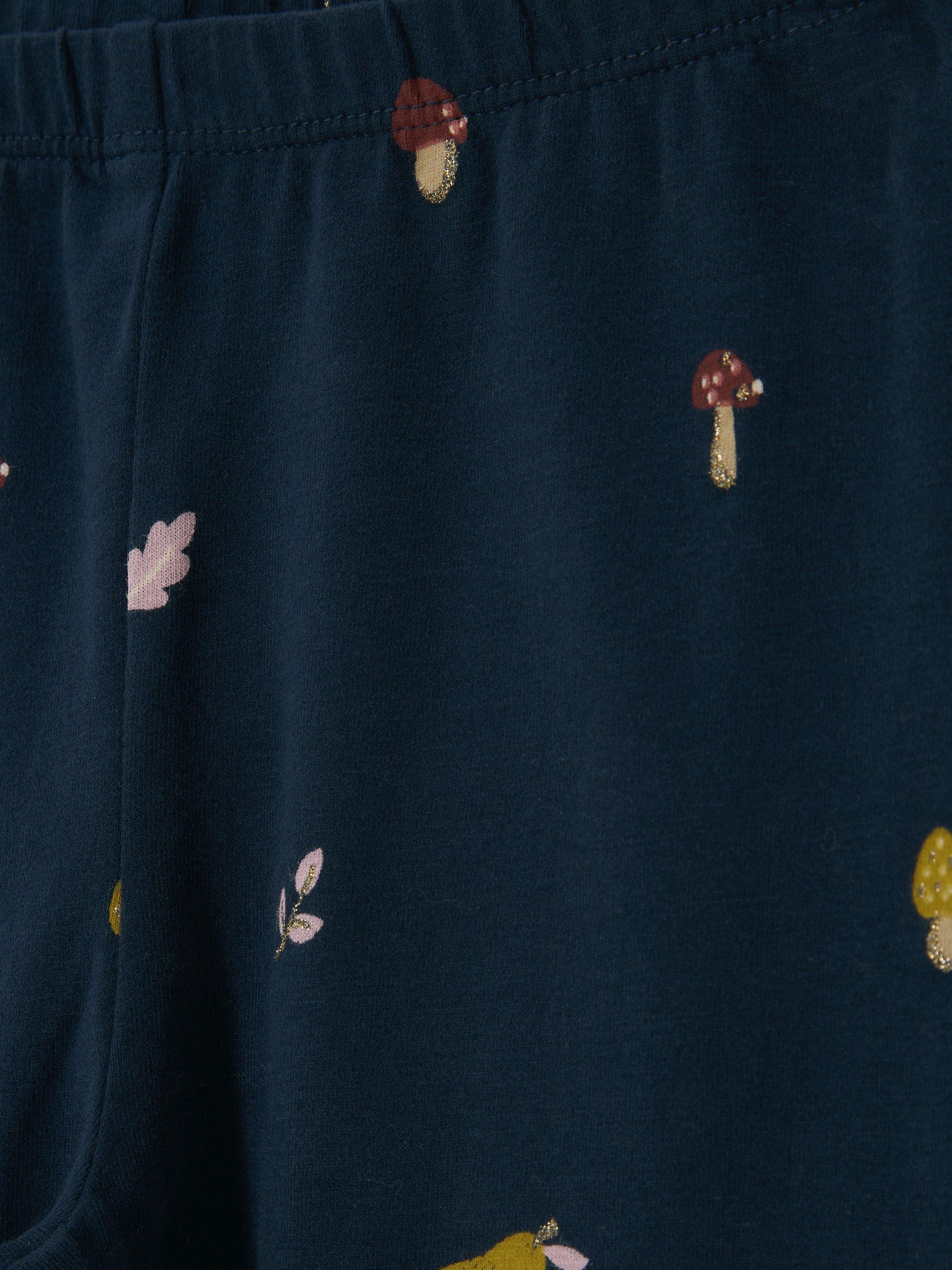 Product image 6 of 7, which shows John Lewis Kids' Forest Floor Leggings, Multi, 3 years