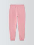 John Lewis Kids' Sequin Star Joggers, Pink