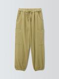 John Lewis Kids' Cargo Twill Joggers, Khaki