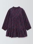 John Lewis Kids' Floral Twill Shirt Dress, Multi