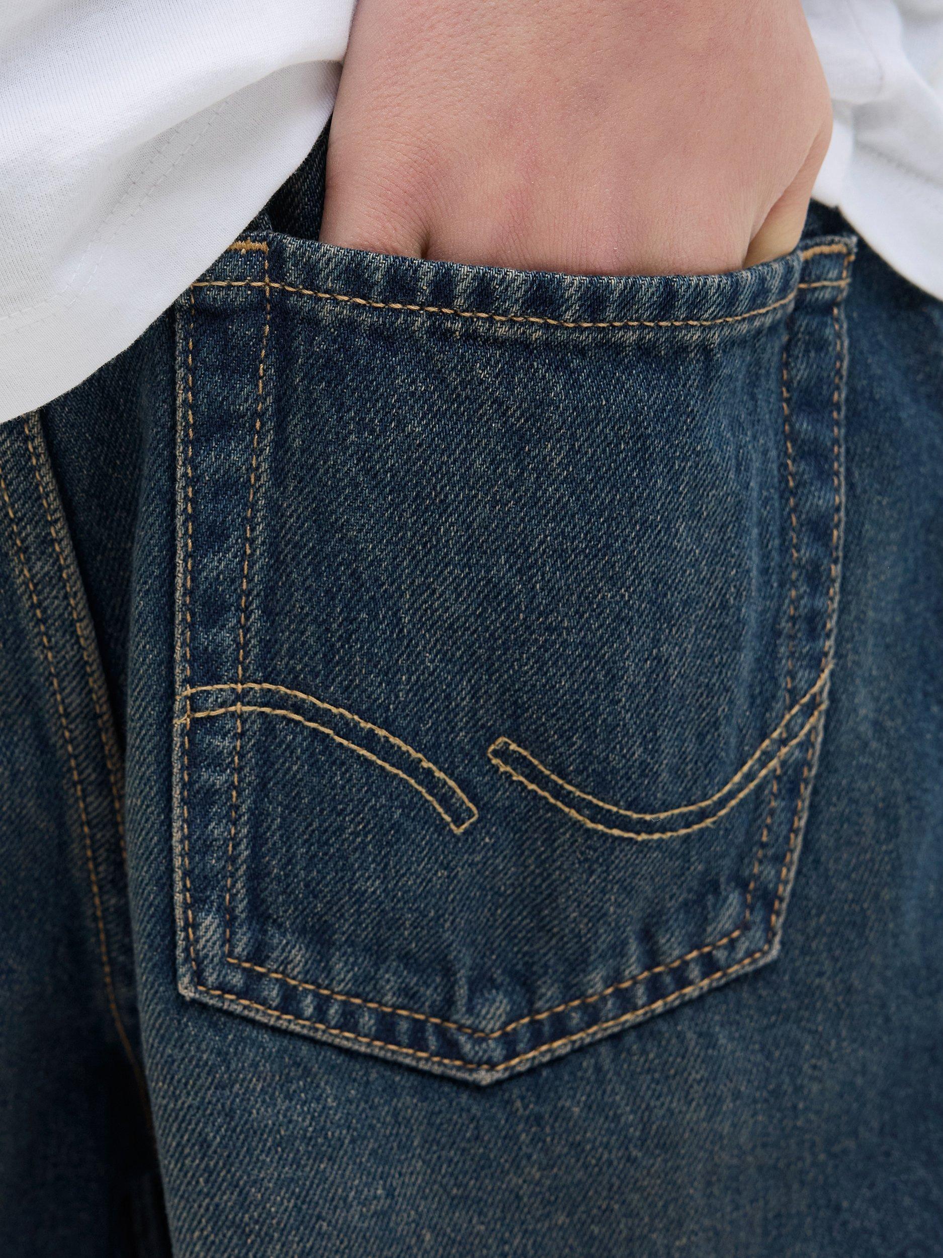 Product image 5 of 6, which shows Jack & Jones Kids' Denim Five Pocket Shorts, Blue Denim, 8 years