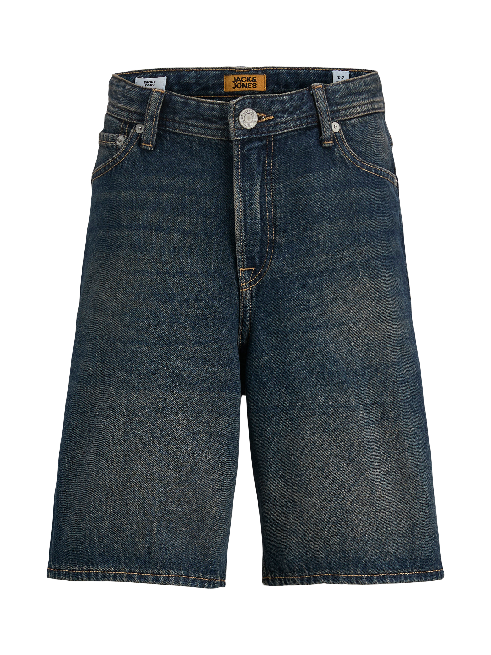 Product image 6 of 6, which shows Jack & Jones Kids' Denim Five Pocket Shorts, Blue Denim, 8 years