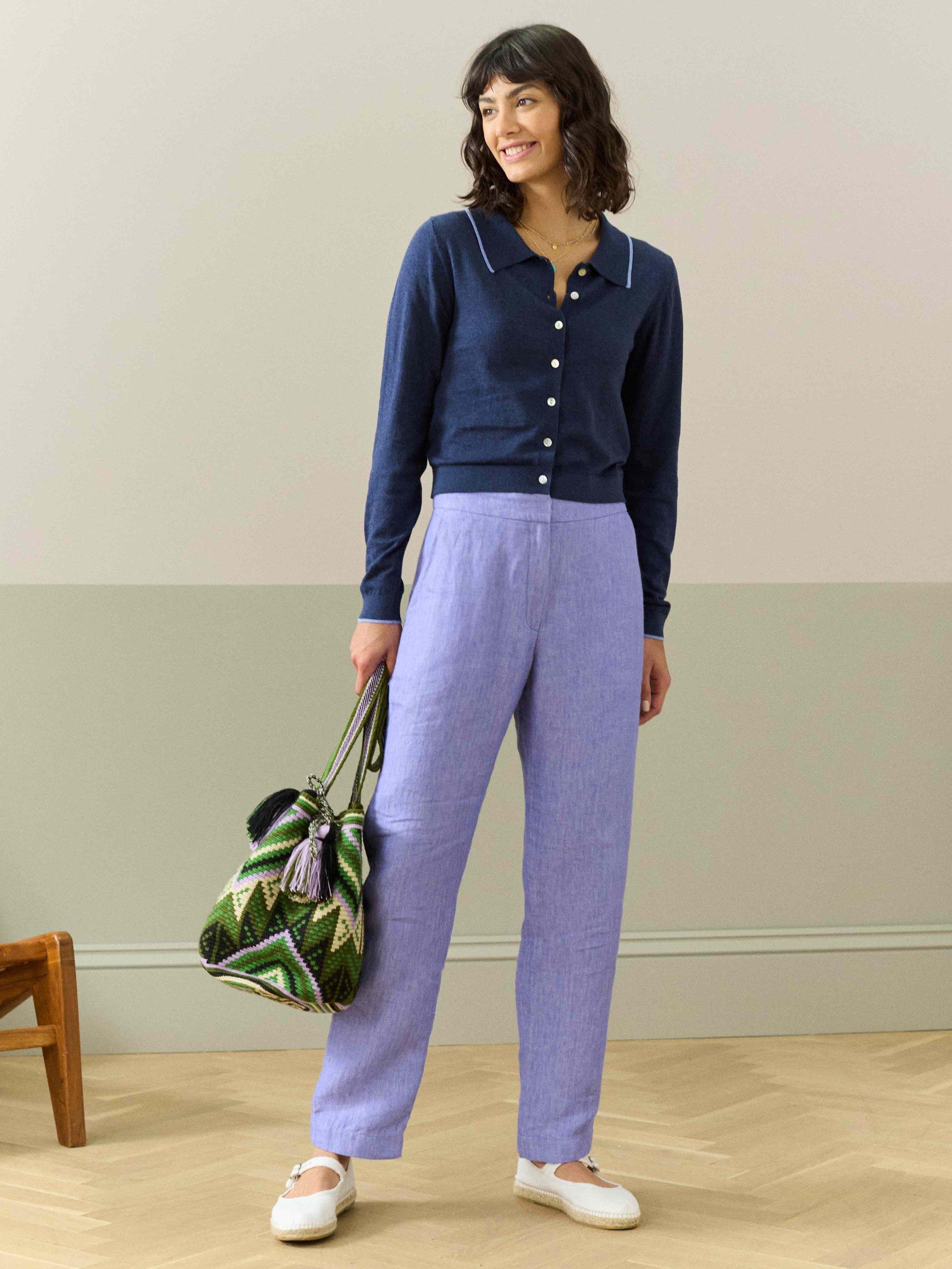 Brora Cotton Lightweight Cardigan