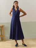 Brora Organic Cotton Sleeveless Midi Dress