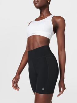 Sweaty Betty Zero Gravity 6" Run Shorts, Black - view 2, Black