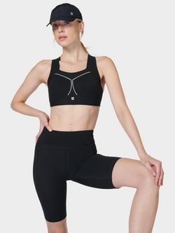 Sweaty Betty Zero Gravity 9" Run Shorts, Black - view 2, Black