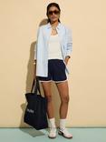 Baukjen Aylin Side Stripe Mixed Blend Sports Shorts