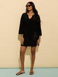Baukjen Anette Beach Cover-Up Mixed Blend Crochet Dress