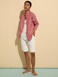 Baukjen Rishma Classic Organic Cotton Long Sleeve Stripe Shirt
