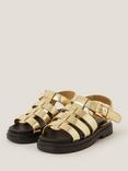 Monsoon Kids' Chunky Platform Sandals, Gold