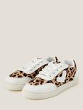 Monsoon Kids' Leopard Print Trainers, Multi