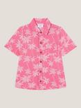 Monsoon Kids' Cotton Blend Palm Print Shirt