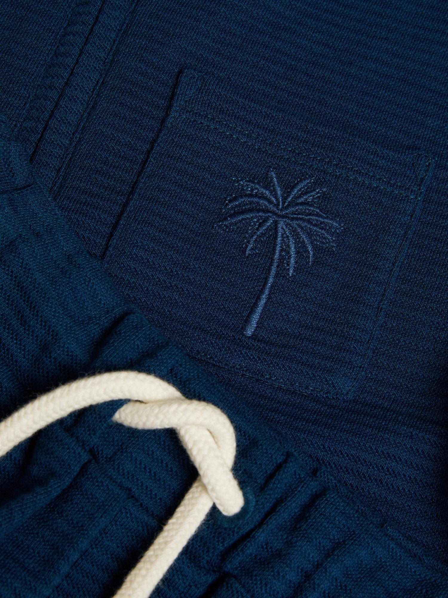 Product image 4 of 4, which shows Monsoon Kids' Cotton Polo Shirt & Shorts Set, Blue, 12-13 years