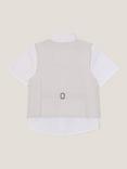 Monsoon Kids' Cotton Shirt & Waistcoat Set