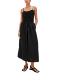 Rails Fisher Sleeveless Midi Dress, Black