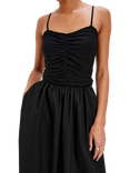 Rails Fisher Sleeveless Midi Dress, Black