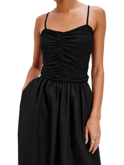 Rails Fisher Sleeveless Midi Dress, Black - view 2, Black