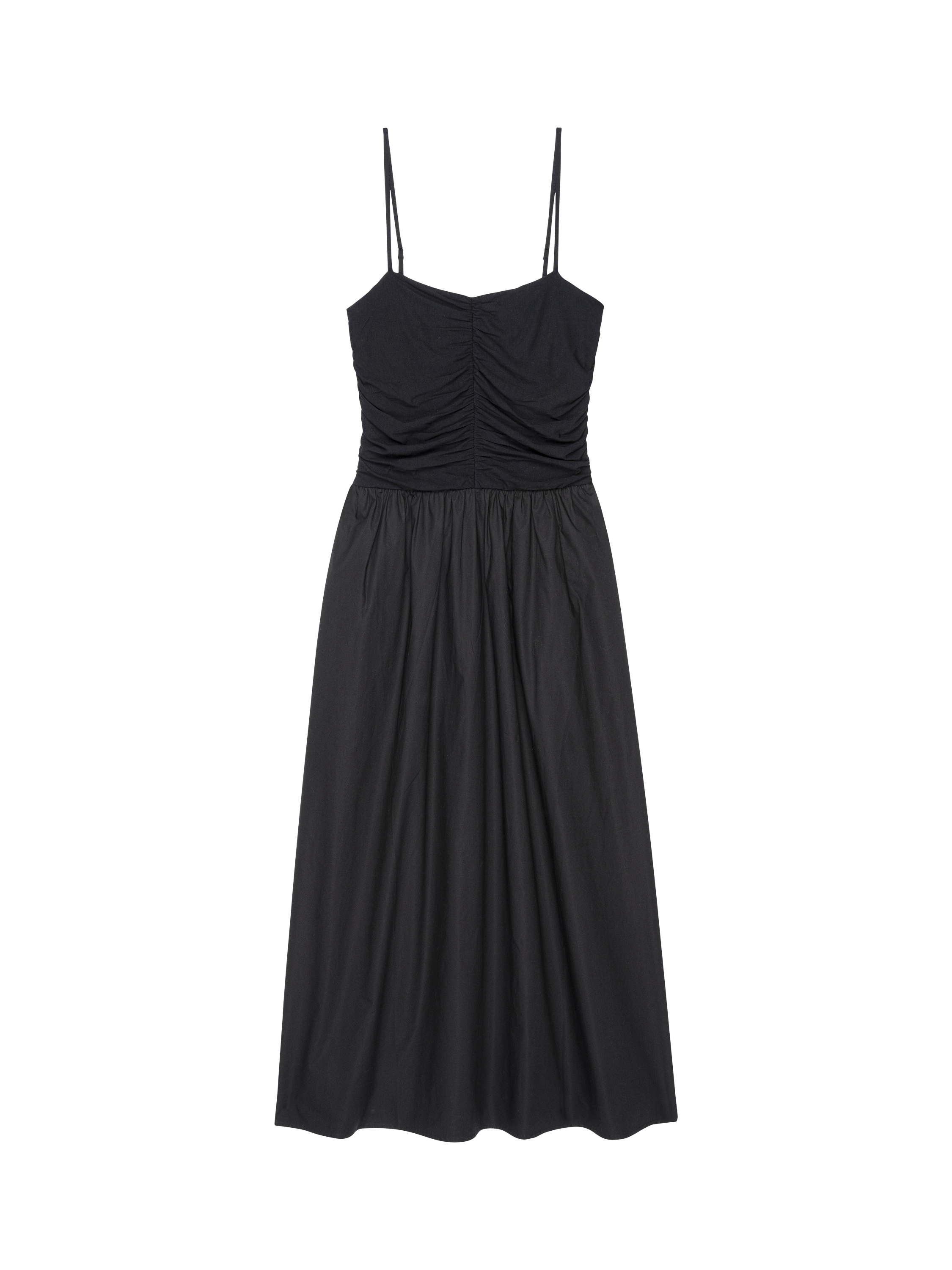 Product image 4 of 5, which shows Rails Fisher Sleeveless Midi Dress, Black, XS