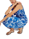 Rails Roxanne Floral Midi Dress, Blue/White