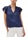 Rails Calista V-Neck Blouse, Blue