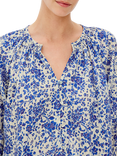 Rails Mariah Marguertie Blouse, White/Blue