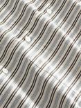 NN.07 Freddy Cotton Regular Fit Stripe Shirt, Green Stripe