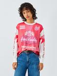 Deus ex Machina Thunder Moto Top, Red/Multi