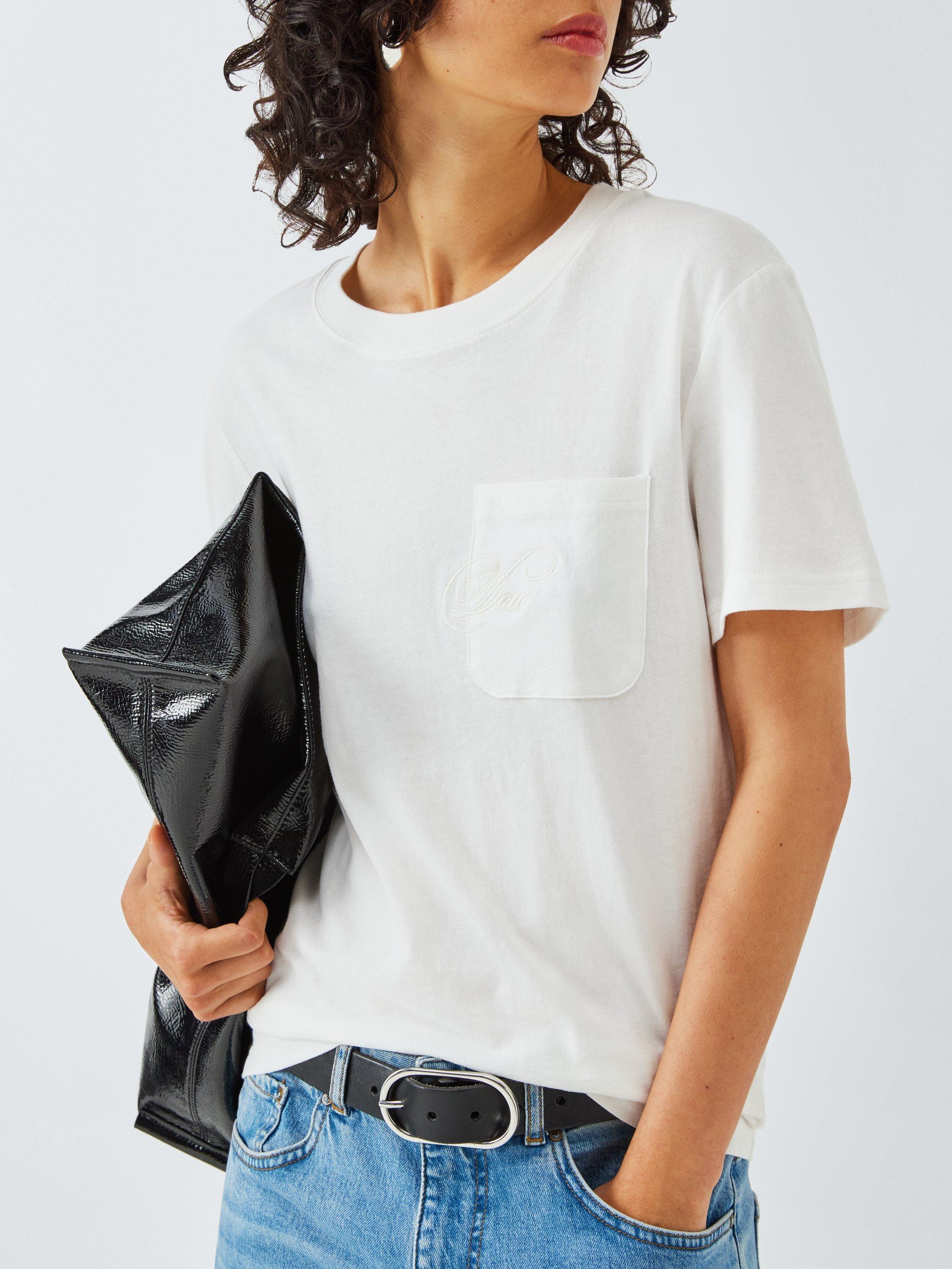 Product image 6 of 6, which shows Deus ex Machina Cadillac Cotton T-Shirt, White, XS