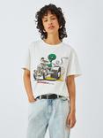 Deus ex Machina Celestial Cotton T-Shirt, White/Multi