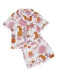 Chelsea Peers Kids' Animal Print Pyjama Set