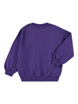 Molo Kids' Marika Relaxed Embroidered Sweatshirt, Sparkle Space - view 2, Sparkle Space