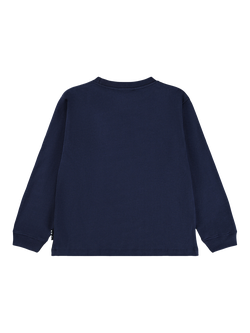Molo Kids' Rube Cotton Long Sleeved T-Shirt, In Space - view 2, In Space