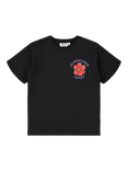 Molo Kids' Riley Cotton Short Sleeve Graphic Print T-Shirt, All Emotions