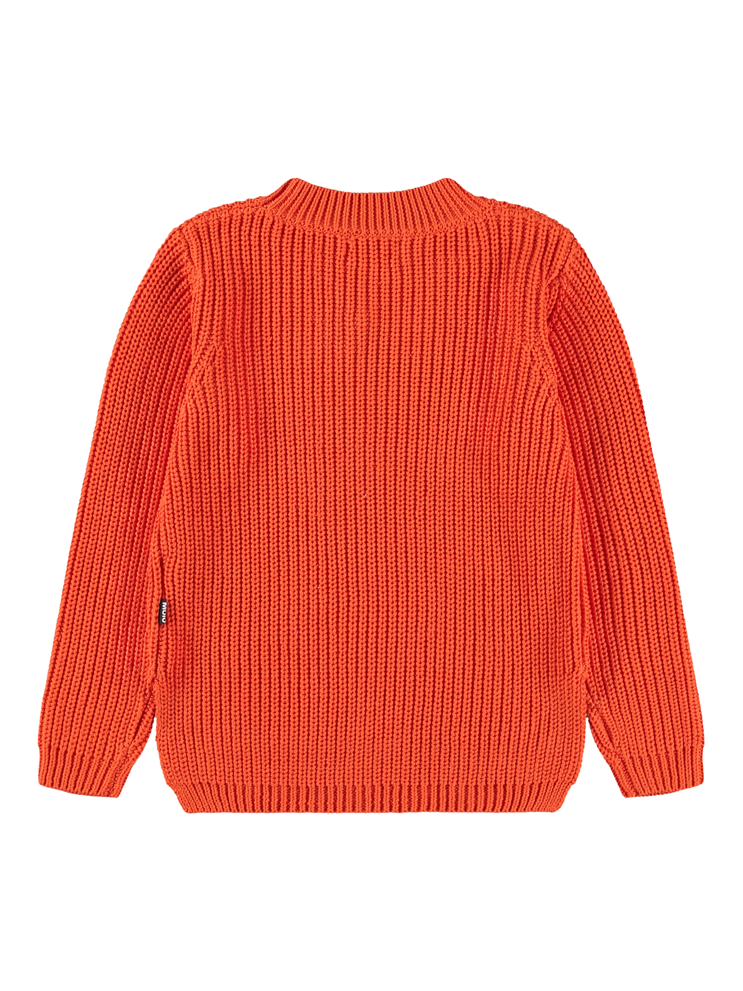 Product image 2 of 4, which shows Molo Kids' Gillis Cotton Knitted Sweater, Rising Sun, 3-4 years