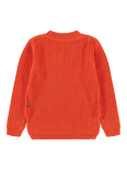 Molo Kids' Gillis Cotton Knitted Sweater, Rising Sun