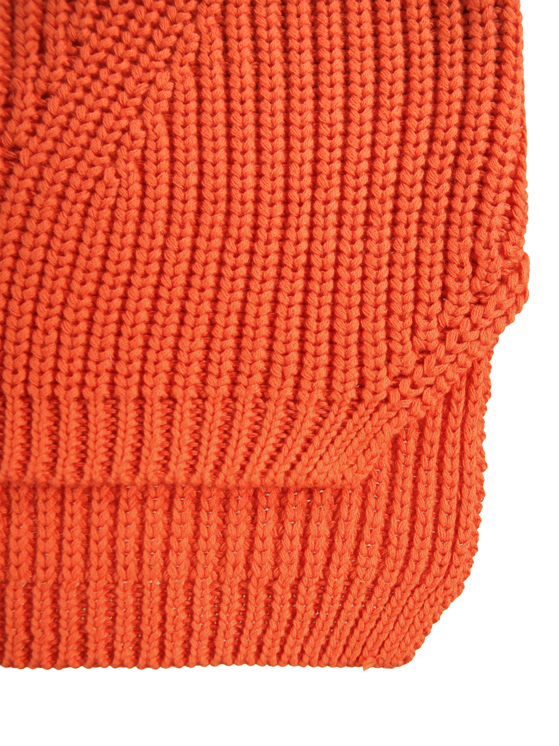 Product image 4 of 4, which shows Molo Kids' Gillis Cotton Knitted Sweater, Rising Sun, 3-4 years