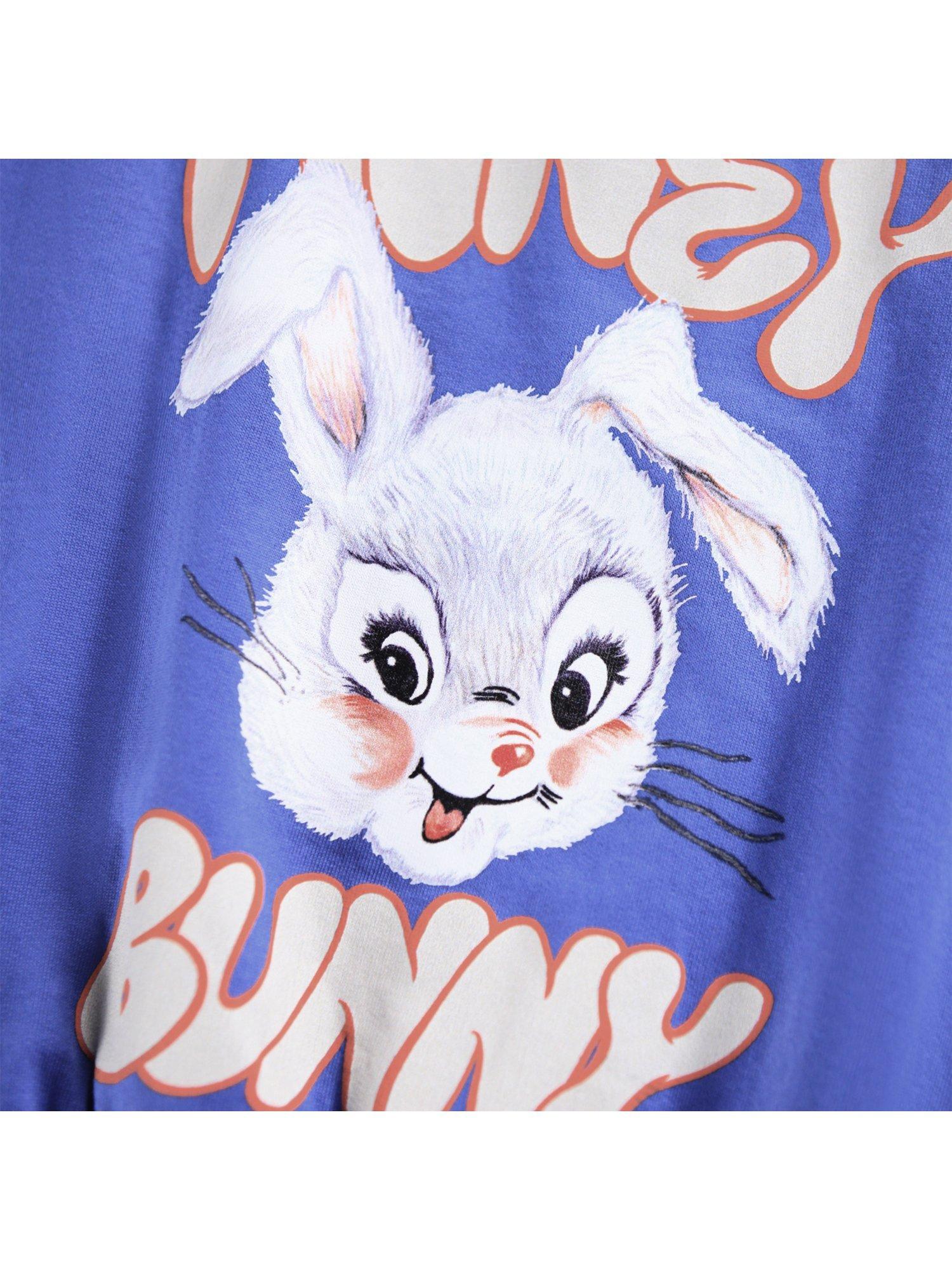 Product image 3 of 3, which shows Molo Kids' Marge Cotton Round Neck Sweatshirt, Violet Blue, 4 years